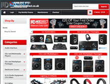 Tablet Screenshot of mixdirect.co.uk